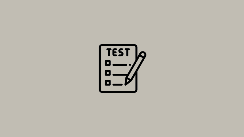 Dette er en illustration, der viser en test